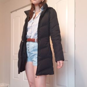 GUESS Winter Autumn Down Black Coat